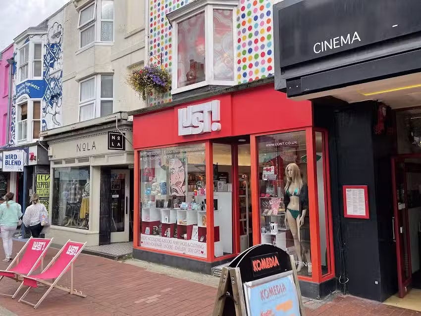 LUST! Brighton & Hove’s sex shop